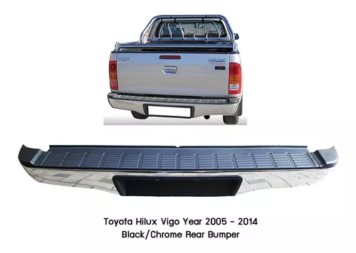 Bumper Trasero Cromado Toyota Hilux Vigo