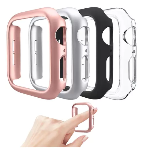 Carcasa Bumper Iwatch Reloj + Vidrio Protector Flexible