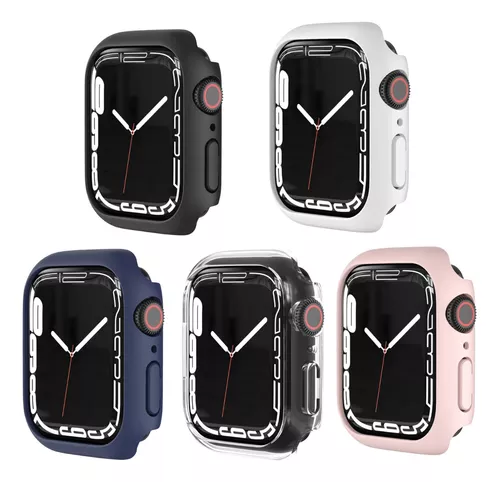 Case Protector De Pantalla Para Apple Watch Serie 7 8 45mm