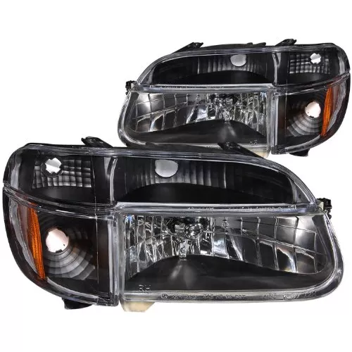 Conjunto De Faros Delanteros Negros Para Ford Explorer