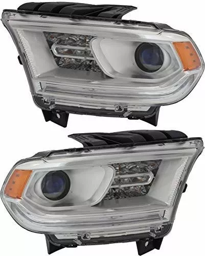 Faro Delantero - Para Dodge Durango Headlight ******* Reempl