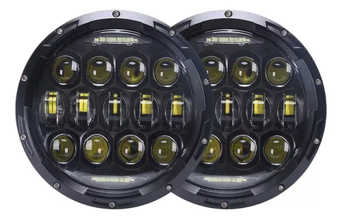 Faro Led Drl De 7 Pulgadas Para Jeep Wrangler Tj 2 Lj Jk 2