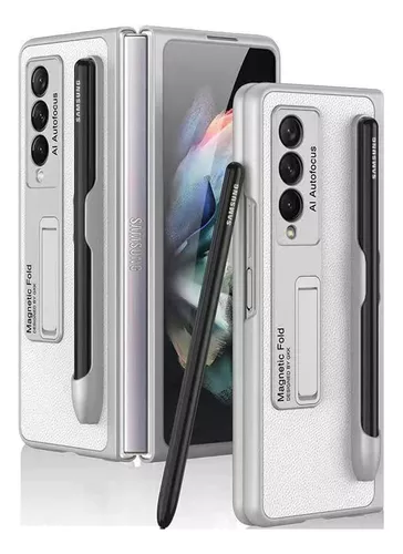 Funda For Samsung Galaxy Z Fold 3 Con Bolsillo S-pen Ln5847