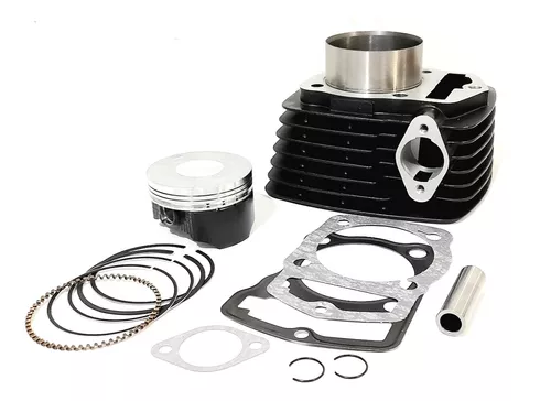 Kit Cilindro/piston Para Akt 200ttr; Tt200ds Repoten A 225cc