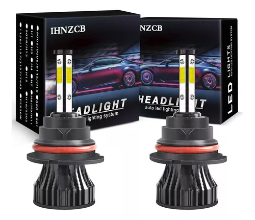 Kit De Faros Led 9007 De Alta Y Baja Intensidad, 6000 K