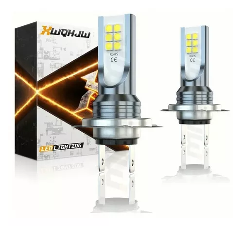 Kit De Faros Led De Alta Potencia H7 24000 Lm 160 W