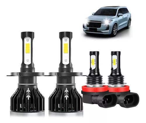 Kit De Focos Led 9003 H4 H11 Para Suzuki Swift 2007-18 2019