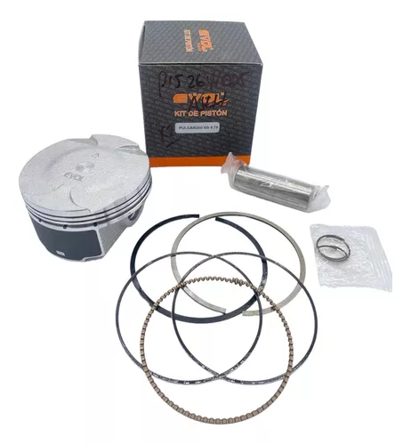 Kit Piston Pulsar-200ns//evol//0.75//envios Gratis