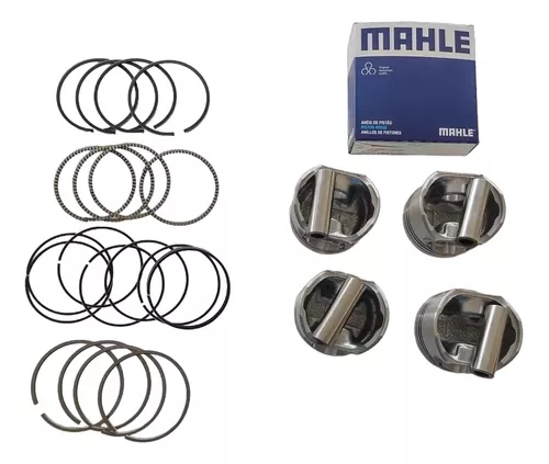 Kit Pistones Y Anillos Twingo 8 Y 16 Válvulas Campus (mahle)