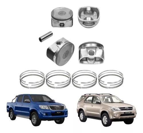 Kit Pistones+anillos Para Toyota Hilux Fortuner 2.7 2tr Std