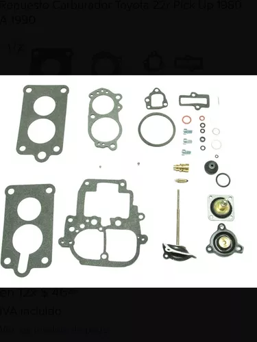 Kit Repuestos Carburador Toyota 22r