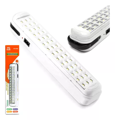 Lámpara 50 Led Recargable Dimmer Emergencia Luz Portátil 