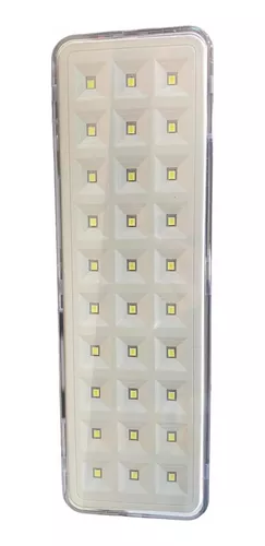 Lámpara Led De Emergencia 30 Leds Luz Blanca