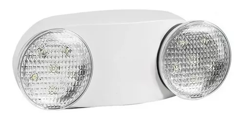 Lampara Led Emergencia Seguridad Luz Doble Foco Recargable