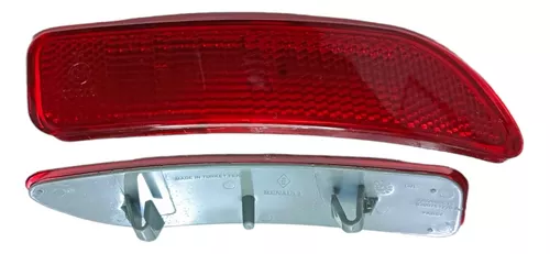 Luz Reflectiva Bumper Trasero Renault Logan 2011 A 2016 X 1 