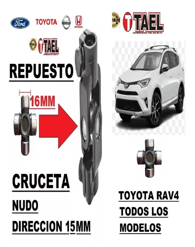 Repuesto Cruceta Nudo Direccion 16mm Toyota Rav4 