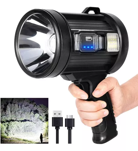 Spotlight 90000 Lúmenes Linterna De Mano Led Spot Light