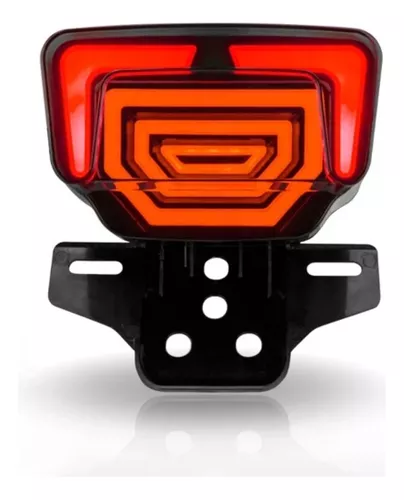 Stop Led Trasero Homologación Gn 125 Integrado Rojo 