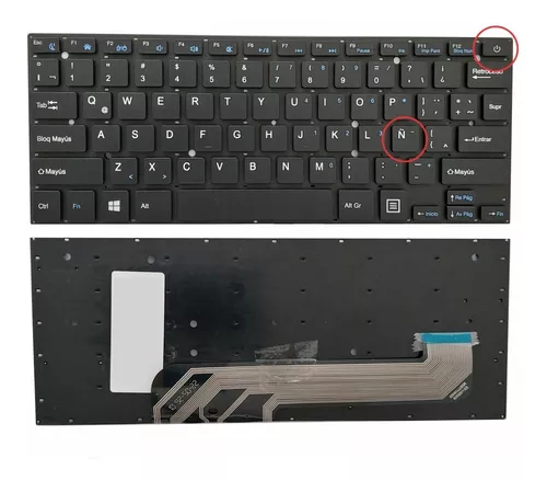 Teclado Hyundai L14wb2s L14wb2bk L14wb2ssg  Lo14wa1s Sp