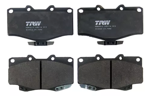 pastillas de frenos Delanteras Toyota Hilux 2004-2008 