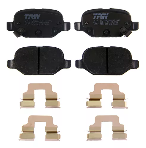 pastillas de frenos Traseras Fiat 500 2012-2019 